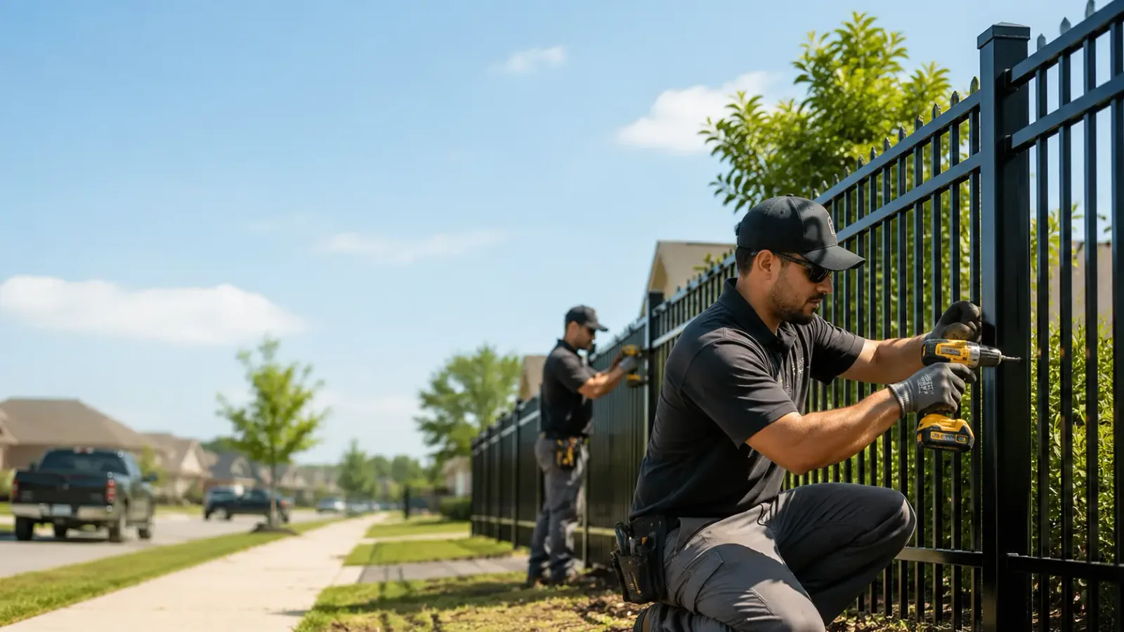 Metal Fence Installation in Osseo, MI